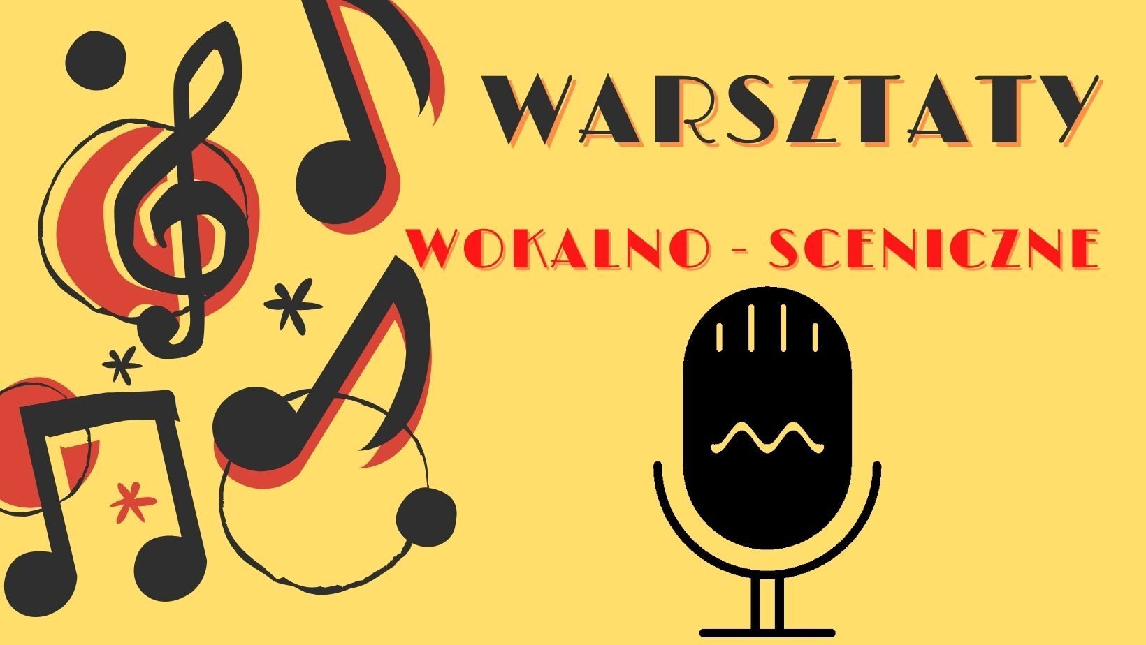 warsztaty wokalno sceniczne plakat