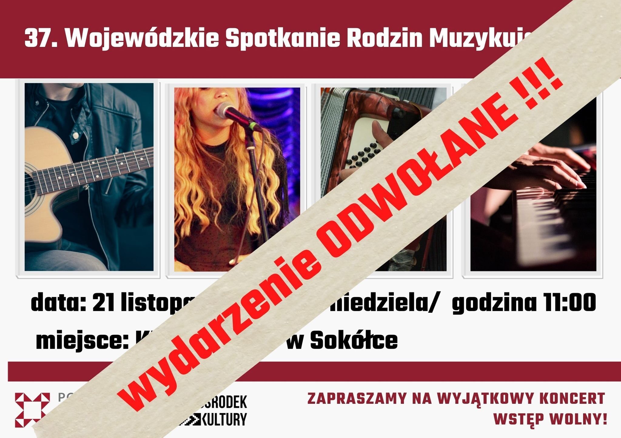 wydarzenie odwołane