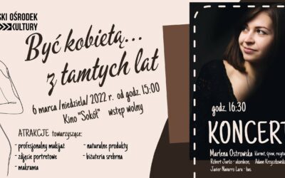 Dzień Kobiet – koncert w sokólskim kinie