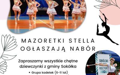 Nabór do grupy sokólskich Mażoretek