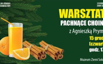 Warsztaty pachnące choinką z Agnieszką Prymaka – zapisy