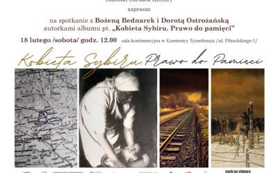 „Kobieta Sybiru. Prawo do pamięci” – zaproszenie na spotkanie autorskie