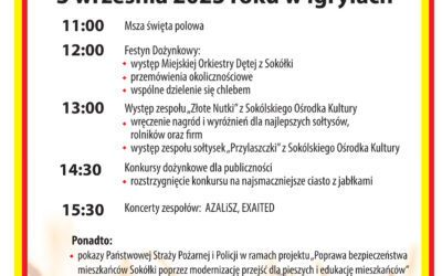 DOŻYNKI GMINNE 2023 – IGRYŁY