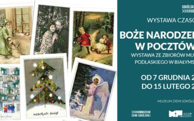 Wystawa kartek świątecznych w Muzeum ZS SOK