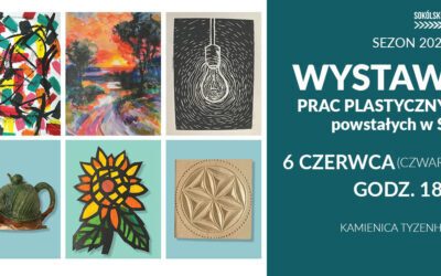 Wystawa prac uczestników zajęć artystycznych SOK-u