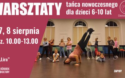 Zapraszamy na roztańczone warsztaty (sierpień)