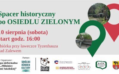 Zaproszenie na spacer historyczny po Sokółce