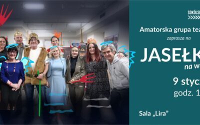 Jasełka na wesoło w wykonaniu naszej grupy teatralnej – zaproszenie