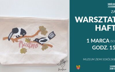 Zapisy na warsztaty haftu w muzeum