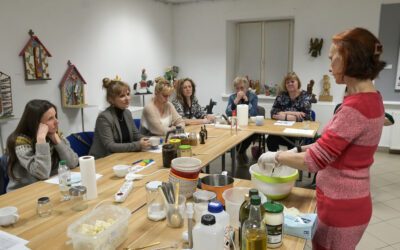 Relacja z warsztatów tworzenia mydła i peelingu kawowego