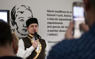 Noc Muzeów w Sokółce – relacja z otwarcia wystawy o tatarce-patriotce Dżennet Skibniewskiej