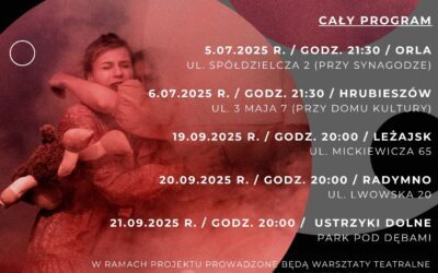 Spektakl plenerowy Teatru Fuzja „Nieproszeni” – 4.07