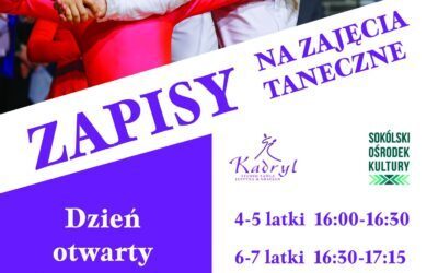 Nabór na zajęcia tańca towarzyskiego