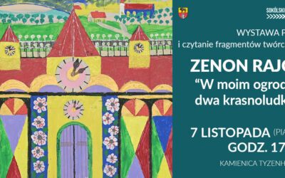 Zaproszenie na wystawę prac sokółczanina Zenona Rajcha