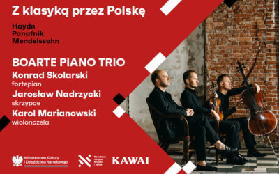 Z klasyką przez Polskę – koncert Boarte Piano Trio – Haydn, Panufnik, Mendelssohn